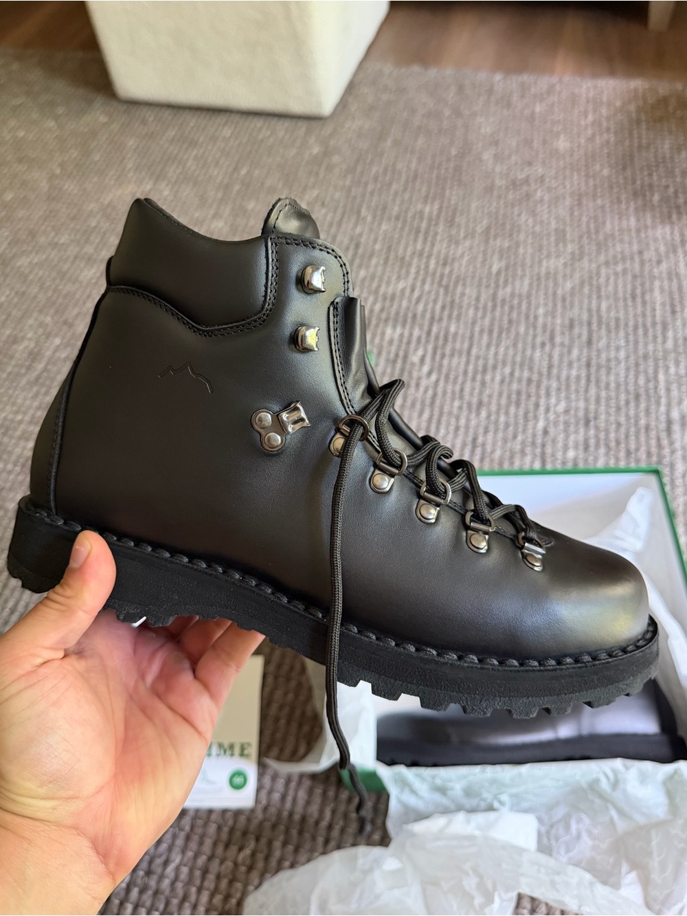 Diemme Rocco’s Vet in Black Nappa Leather 44EU